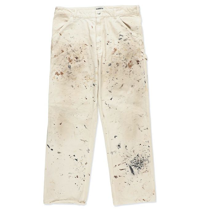 BOWWOW 25AW PAINTER'S PAINT STAINED PAINTER PANTS